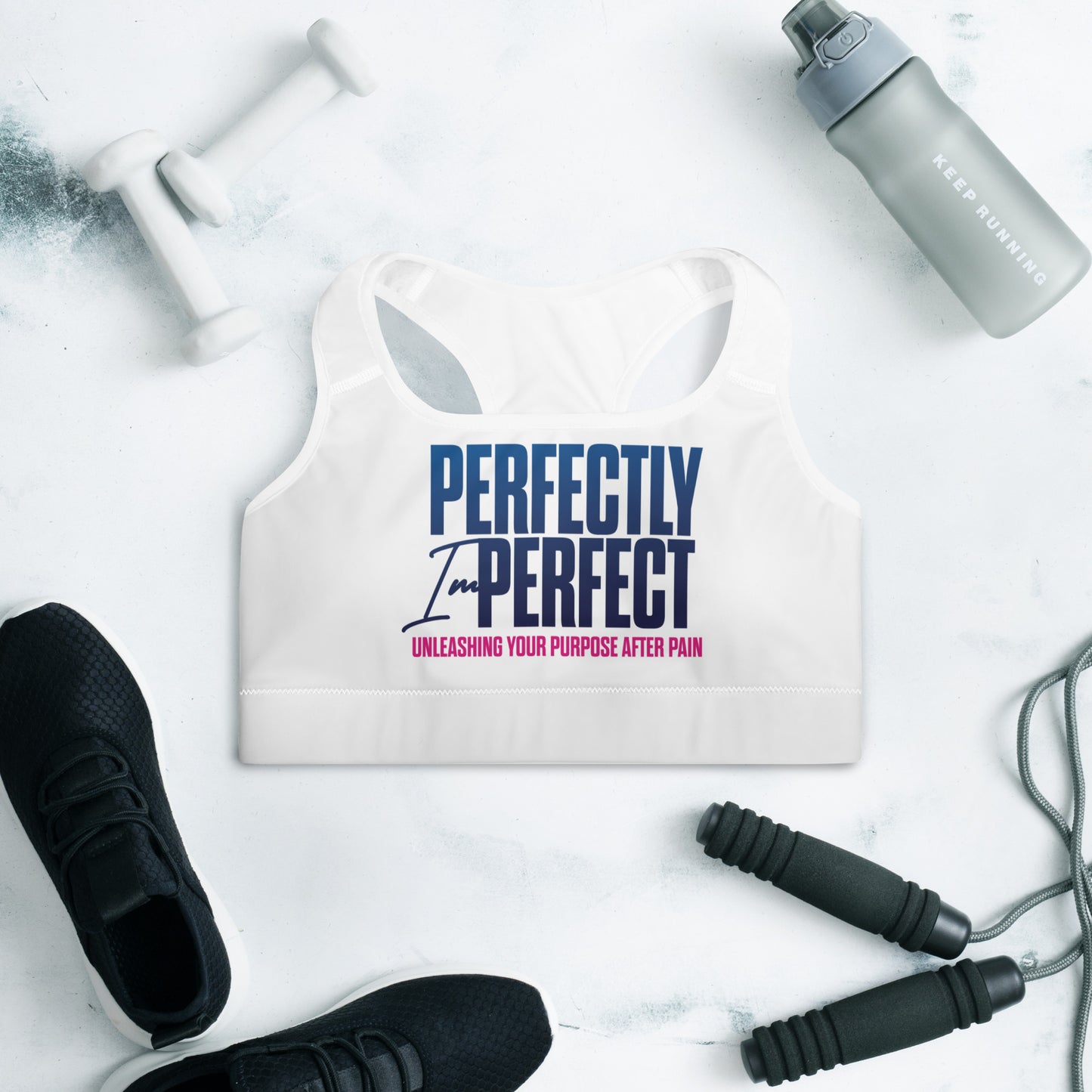 Perfectly Imperfect Padded Sports Bra
