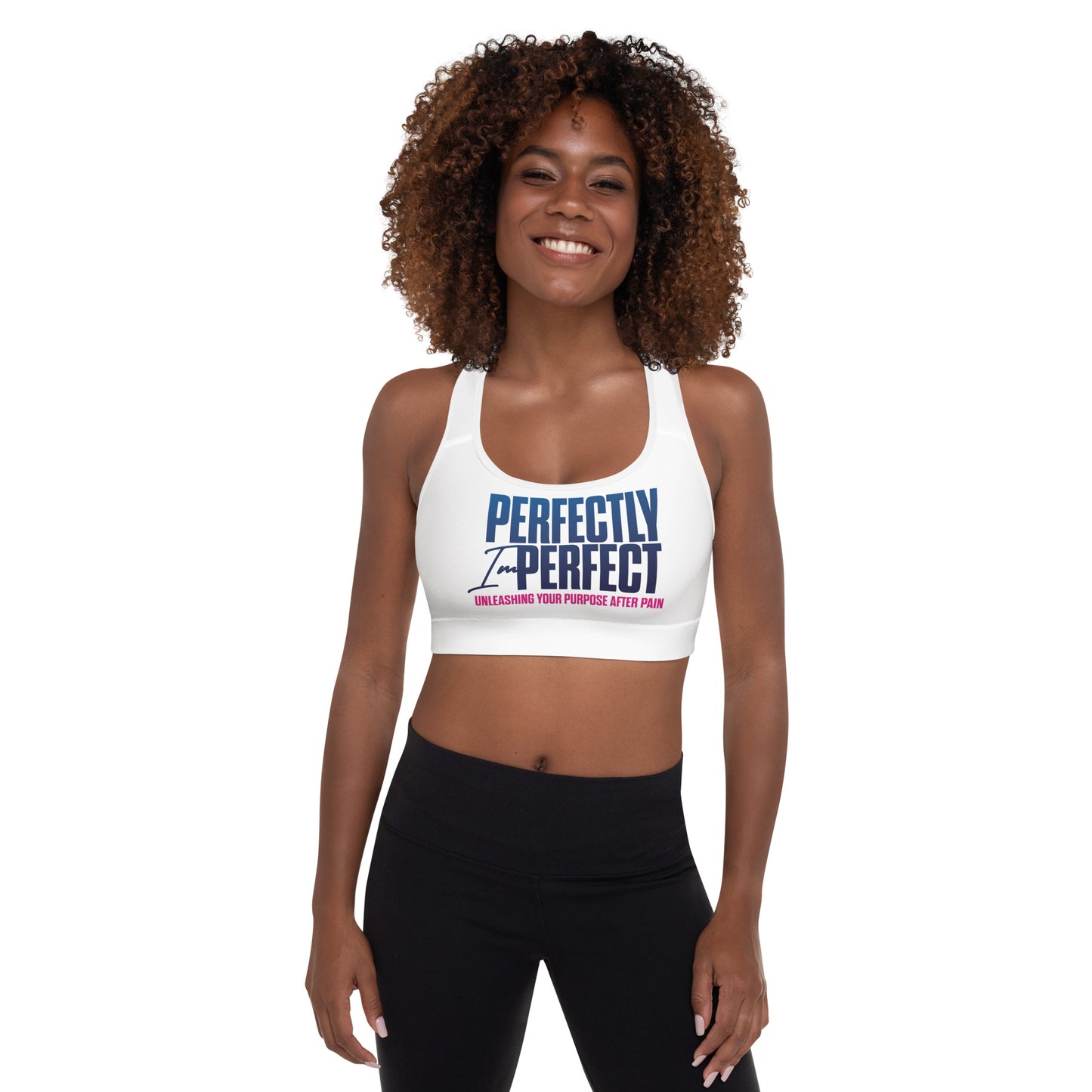 Perfectly Imperfect Padded Sports Bra