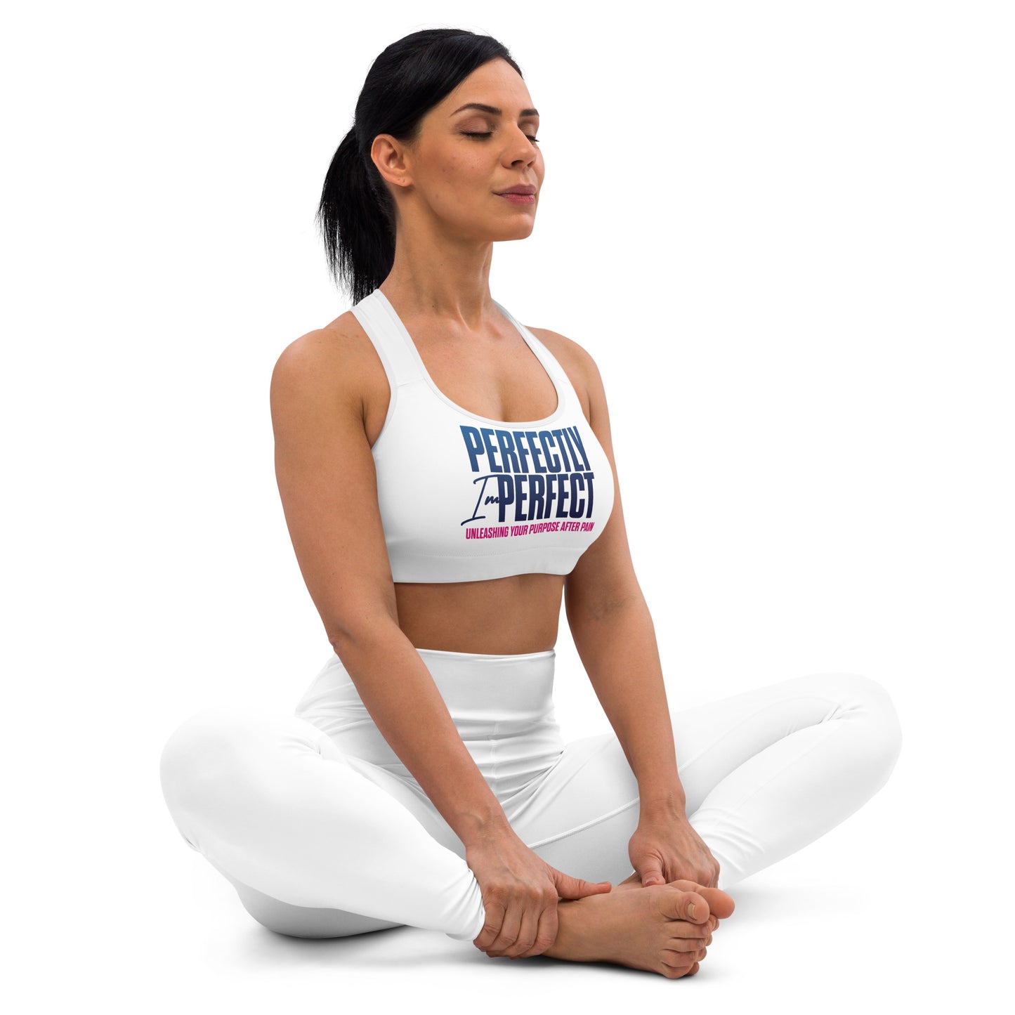 Perfectly Imperfect Padded Sports Bra
