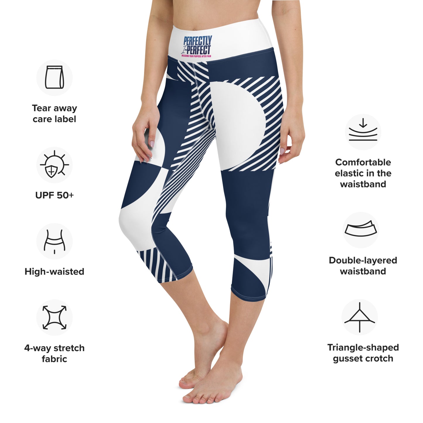 Perfectly Imperfect Yoga Capri Leggings