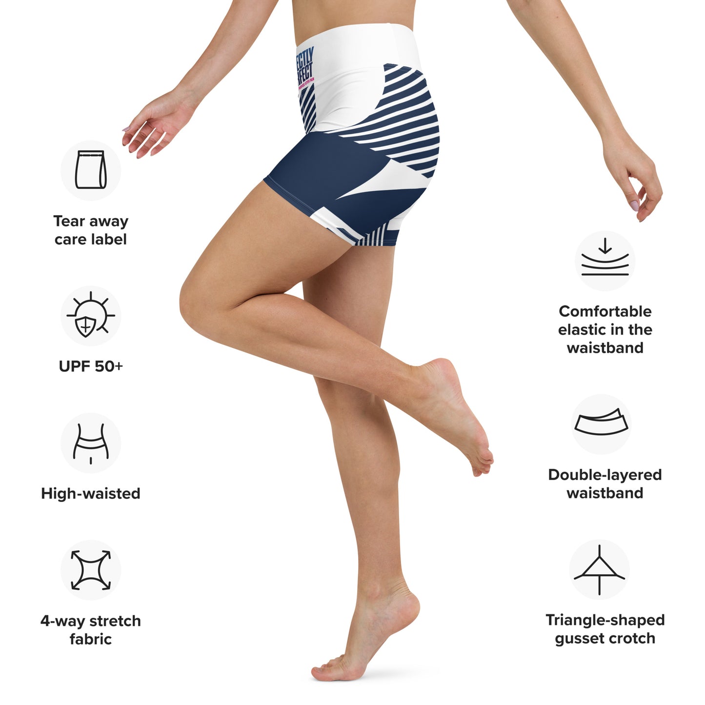 Perfectly Imperfect Yoga Shorts