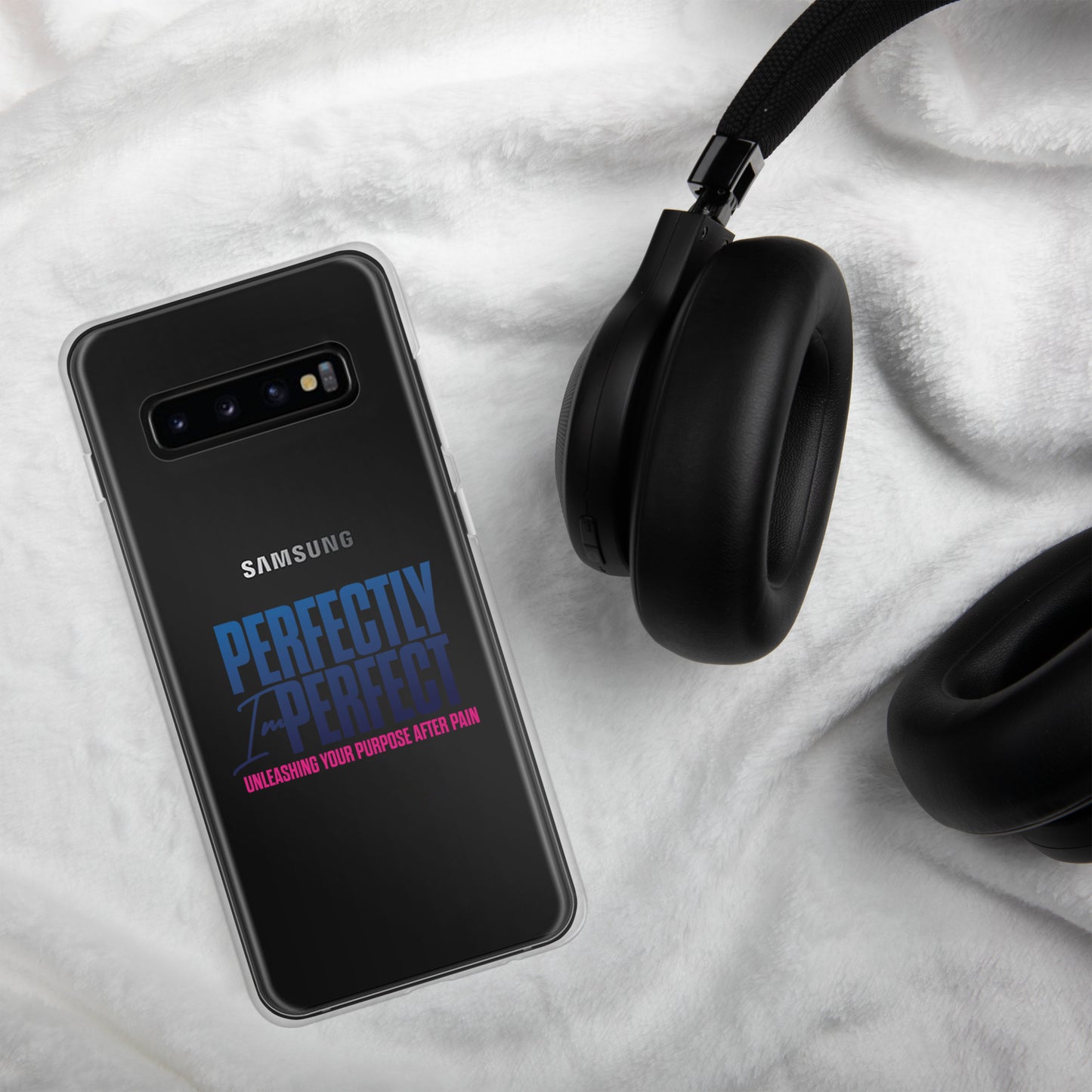Perfectly Imperfect Clear Case for Samsung®