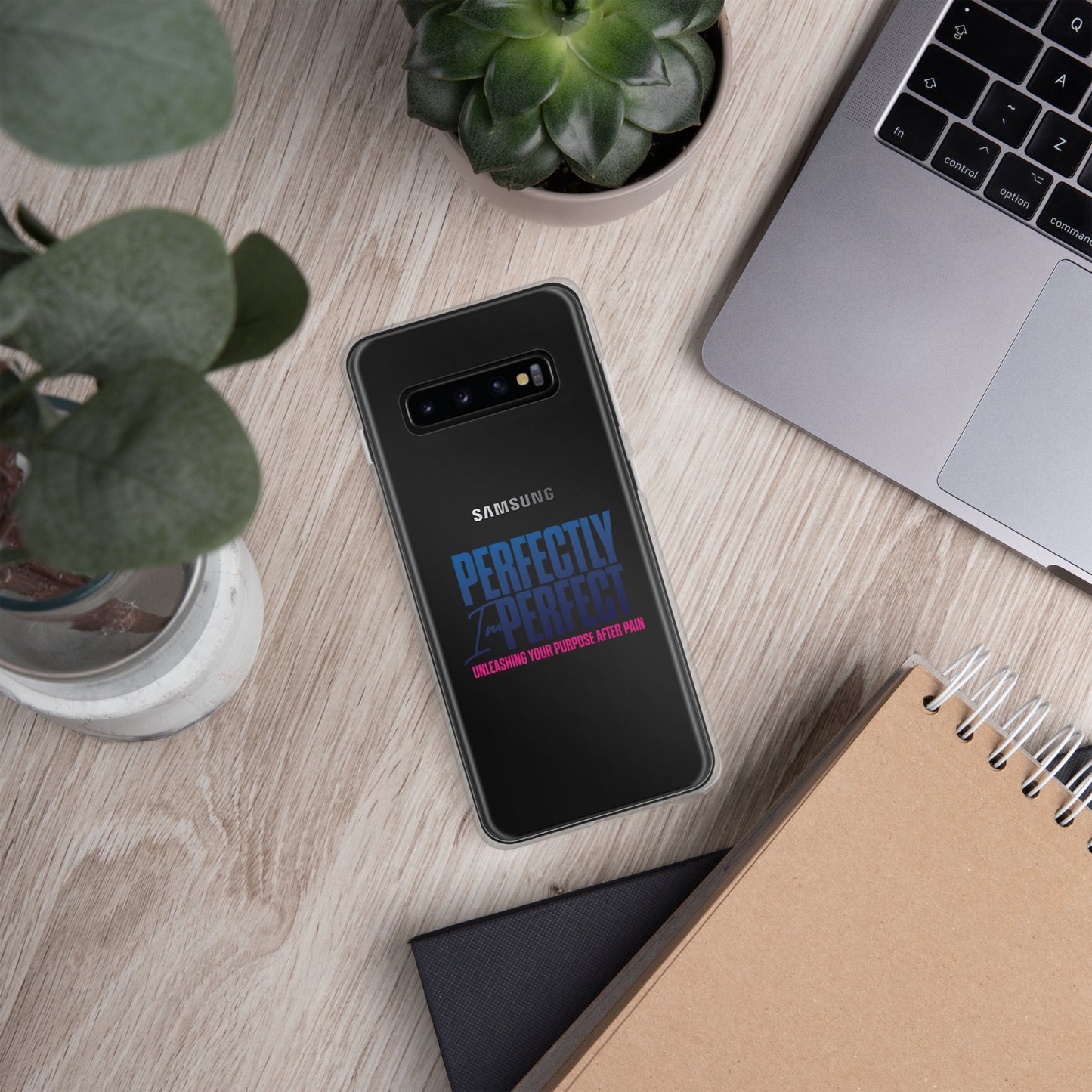 Perfectly Imperfect Clear Case for Samsung®