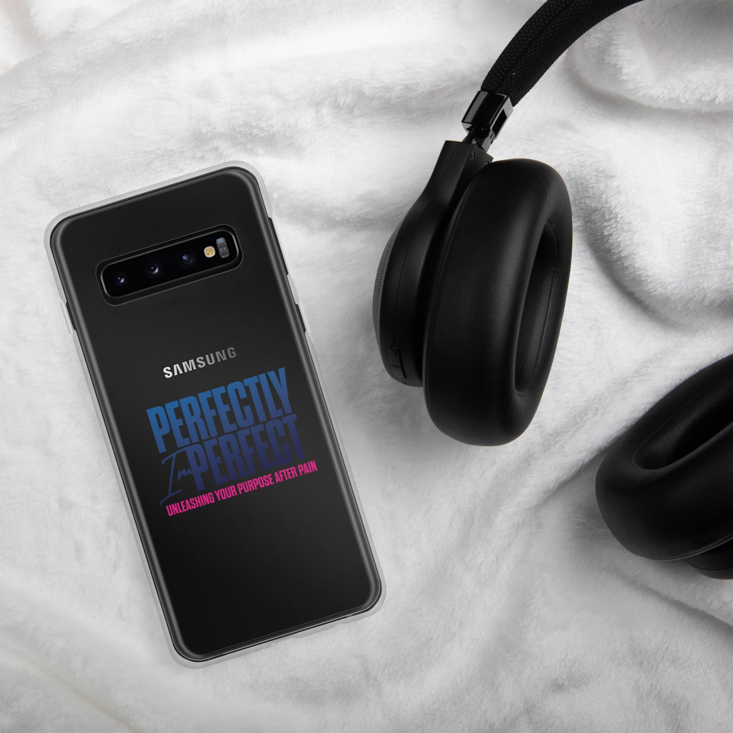 Perfectly Imperfect Clear Case for Samsung®
