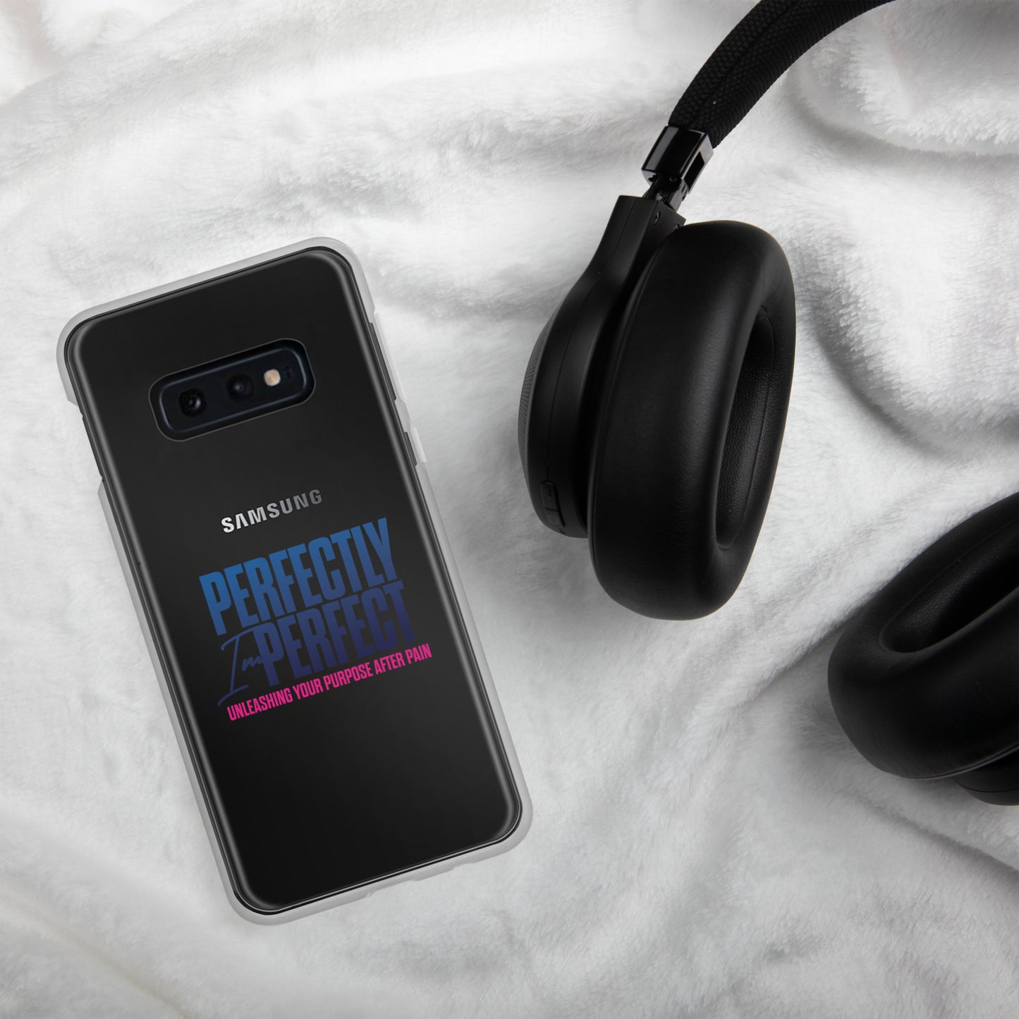 Perfectly Imperfect Clear Case for Samsung®
