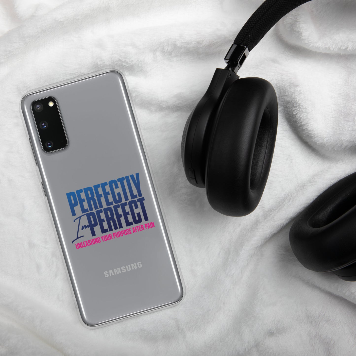 Perfectly Imperfect Clear Case for Samsung®