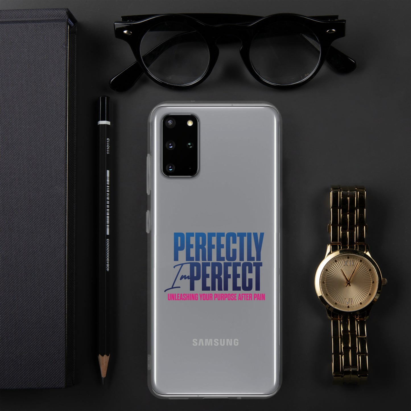 Perfectly Imperfect Clear Case for Samsung®