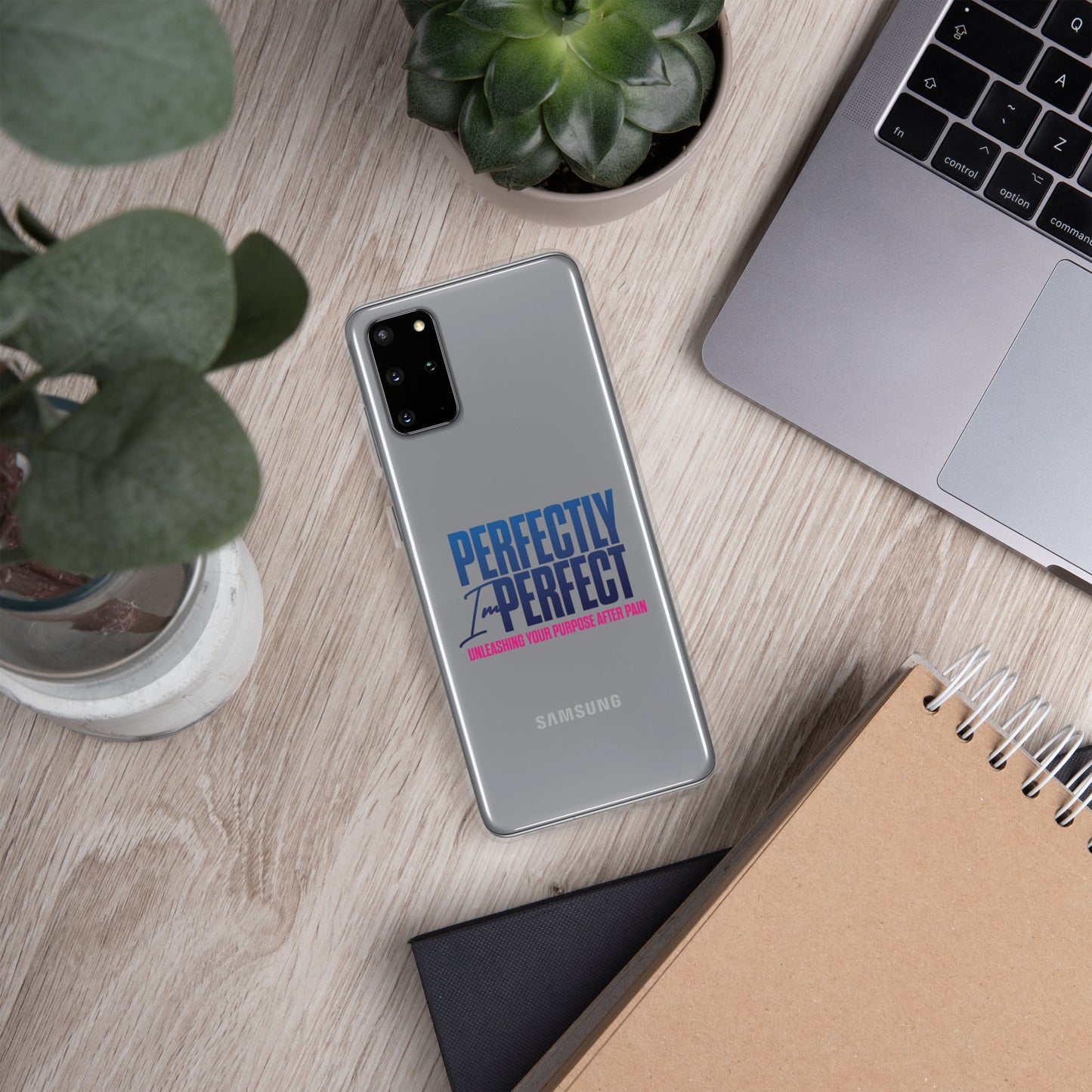 Perfectly Imperfect Clear Case for Samsung®