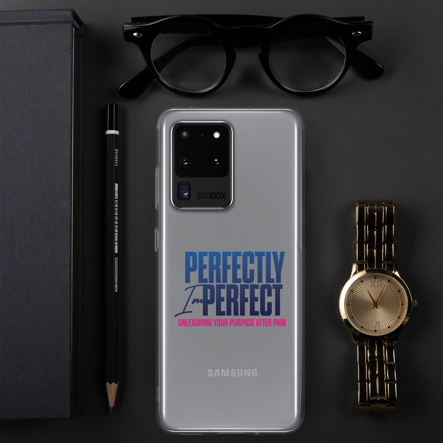 Perfectly Imperfect Clear Case for Samsung®