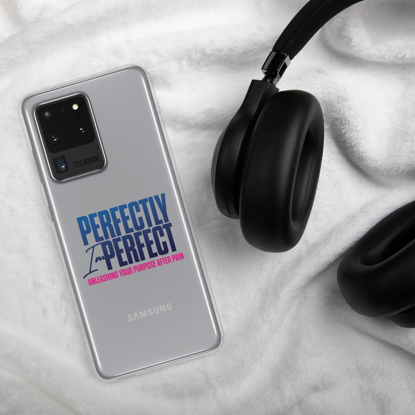 Perfectly Imperfect Clear Case for Samsung®
