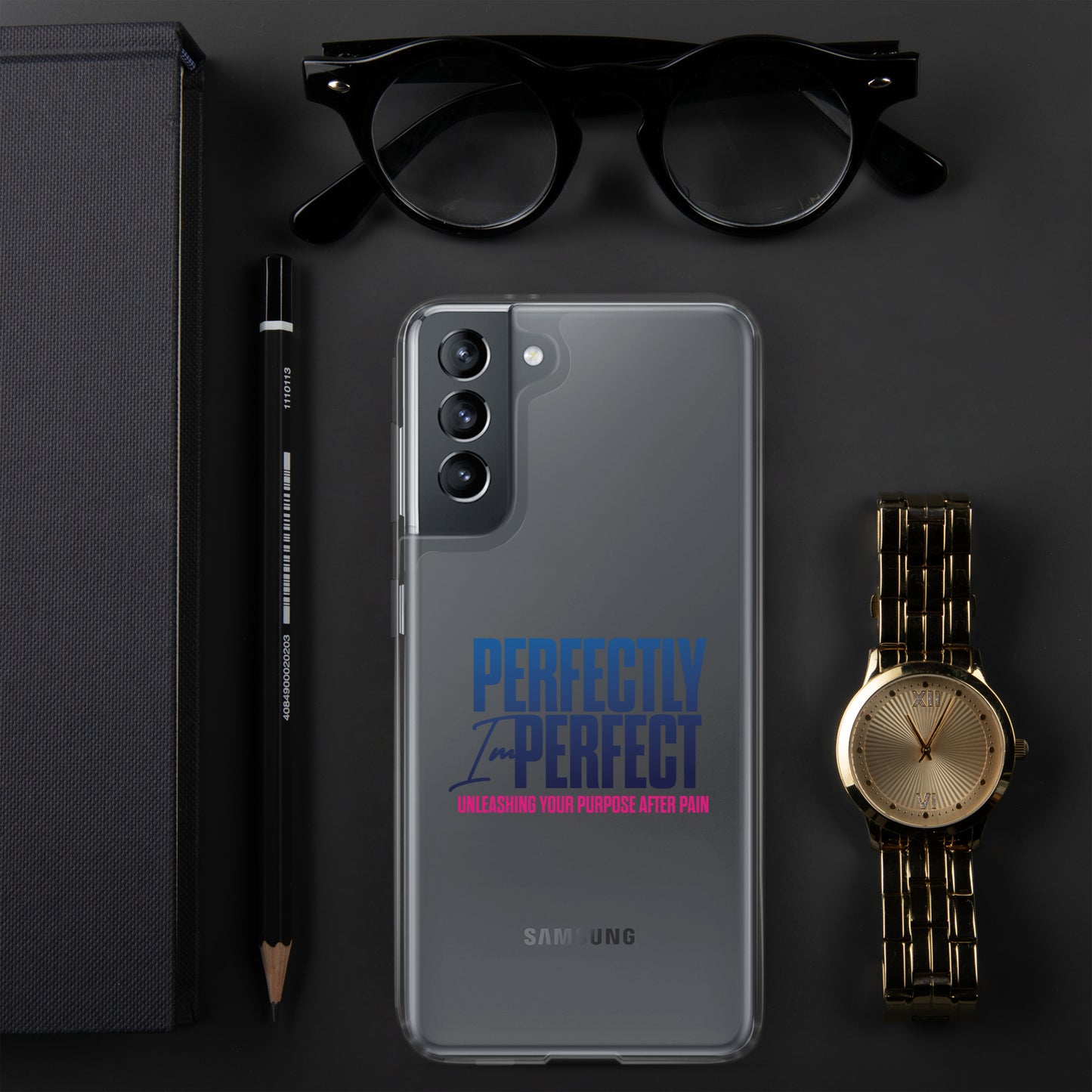 Perfectly Imperfect Clear Case for Samsung®