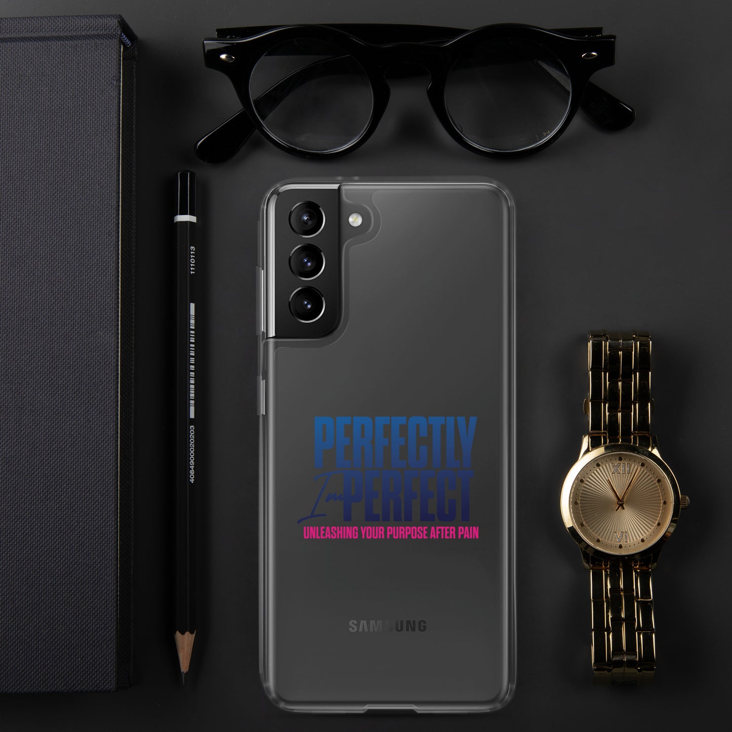 Perfectly Imperfect Clear Case for Samsung®