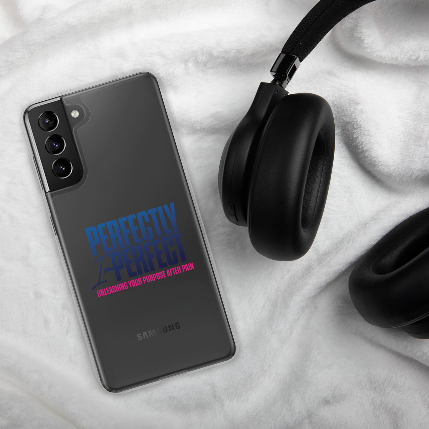 Perfectly Imperfect Clear Case for Samsung®