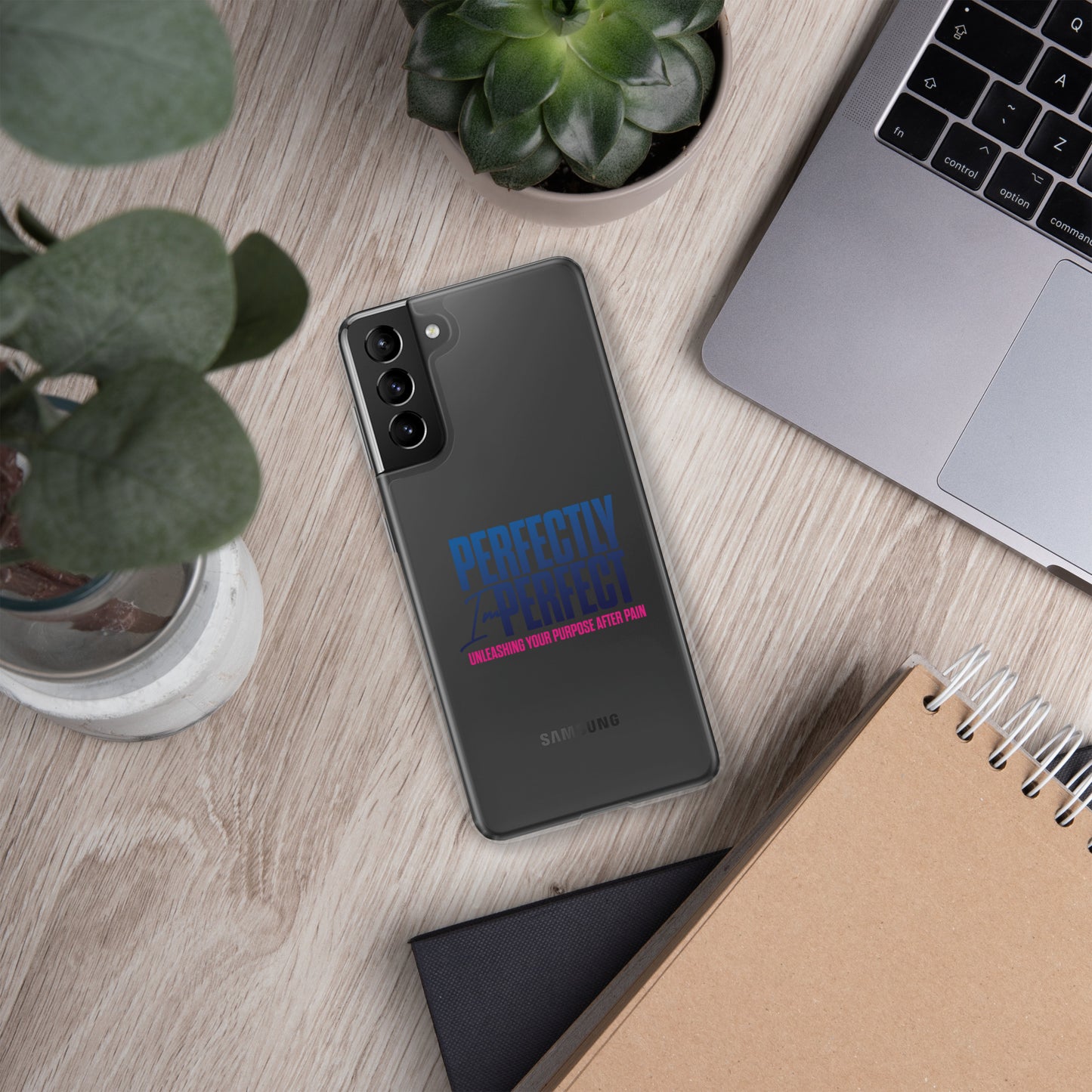 Perfectly Imperfect Clear Case for Samsung®