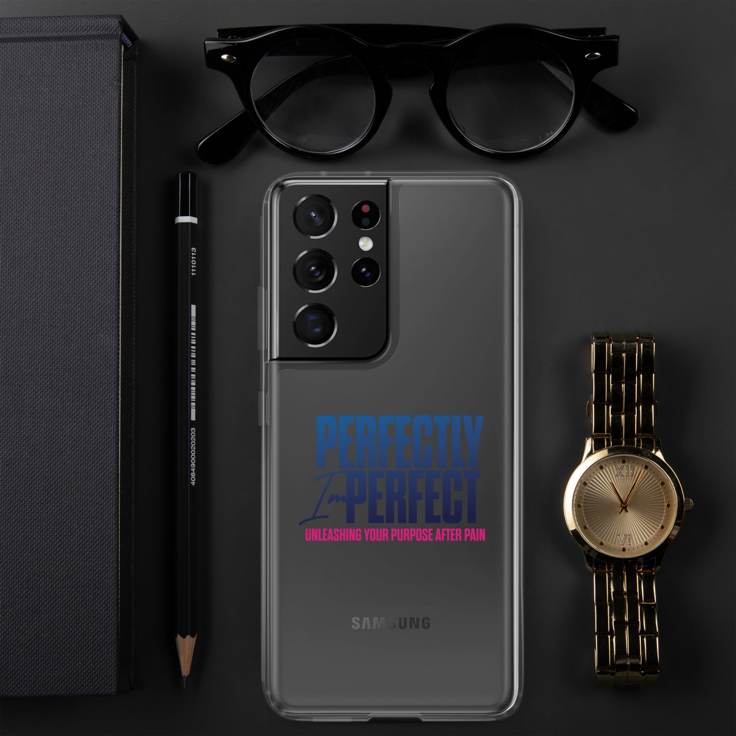 Perfectly Imperfect Clear Case for Samsung®