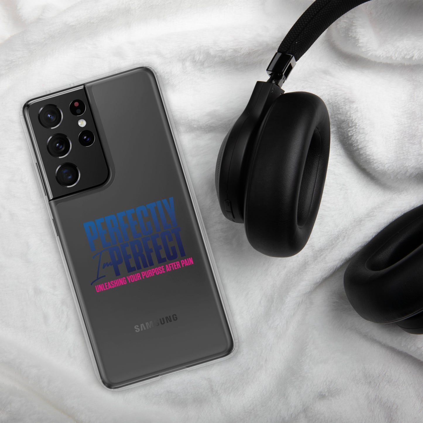 Perfectly Imperfect Clear Case for Samsung®