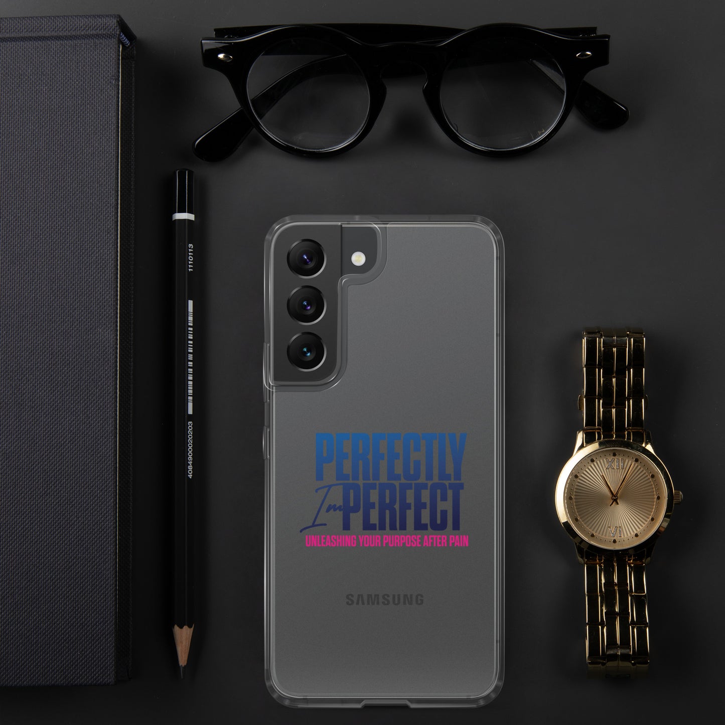 Perfectly Imperfect Clear Case for Samsung®