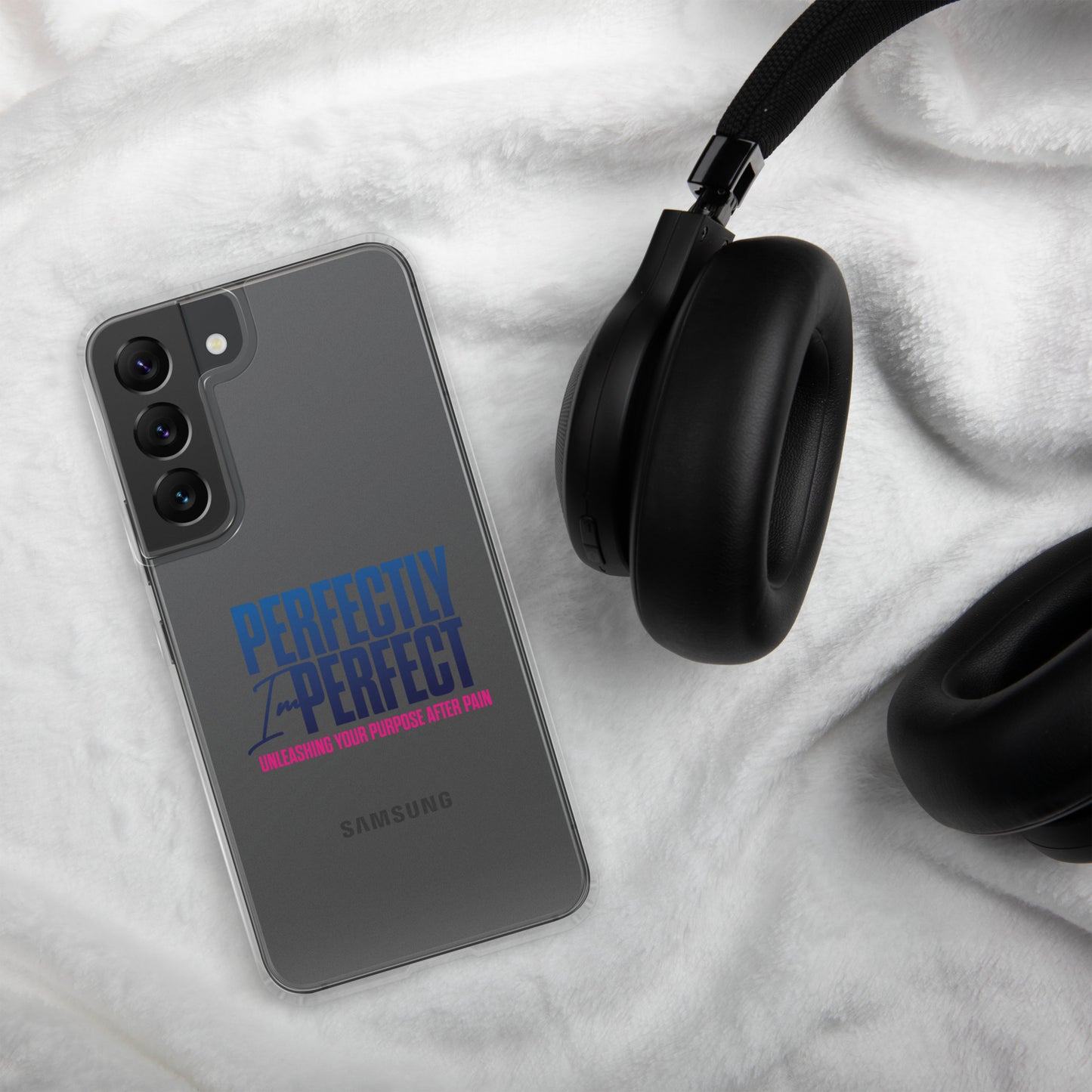 Perfectly Imperfect Clear Case for Samsung®