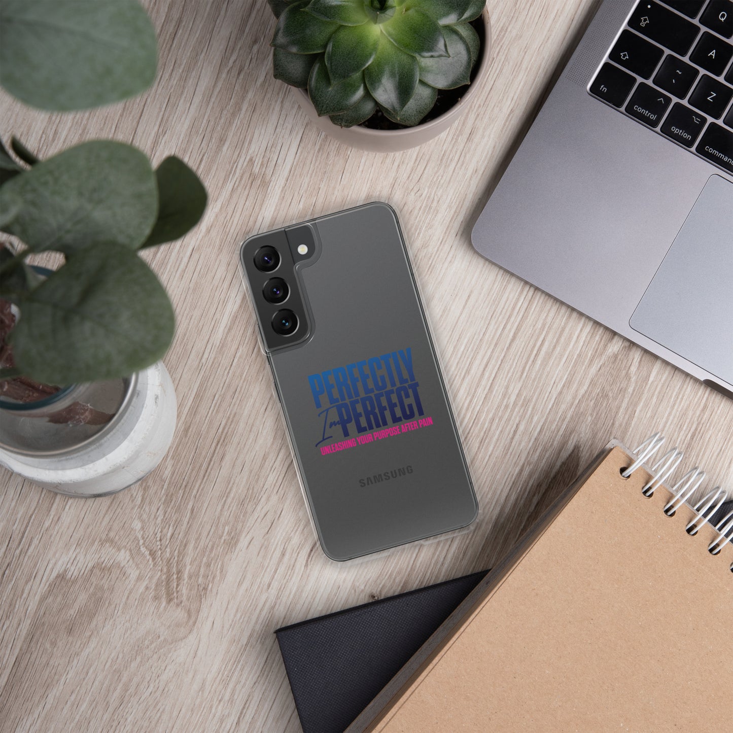 Perfectly Imperfect Clear Case for Samsung®