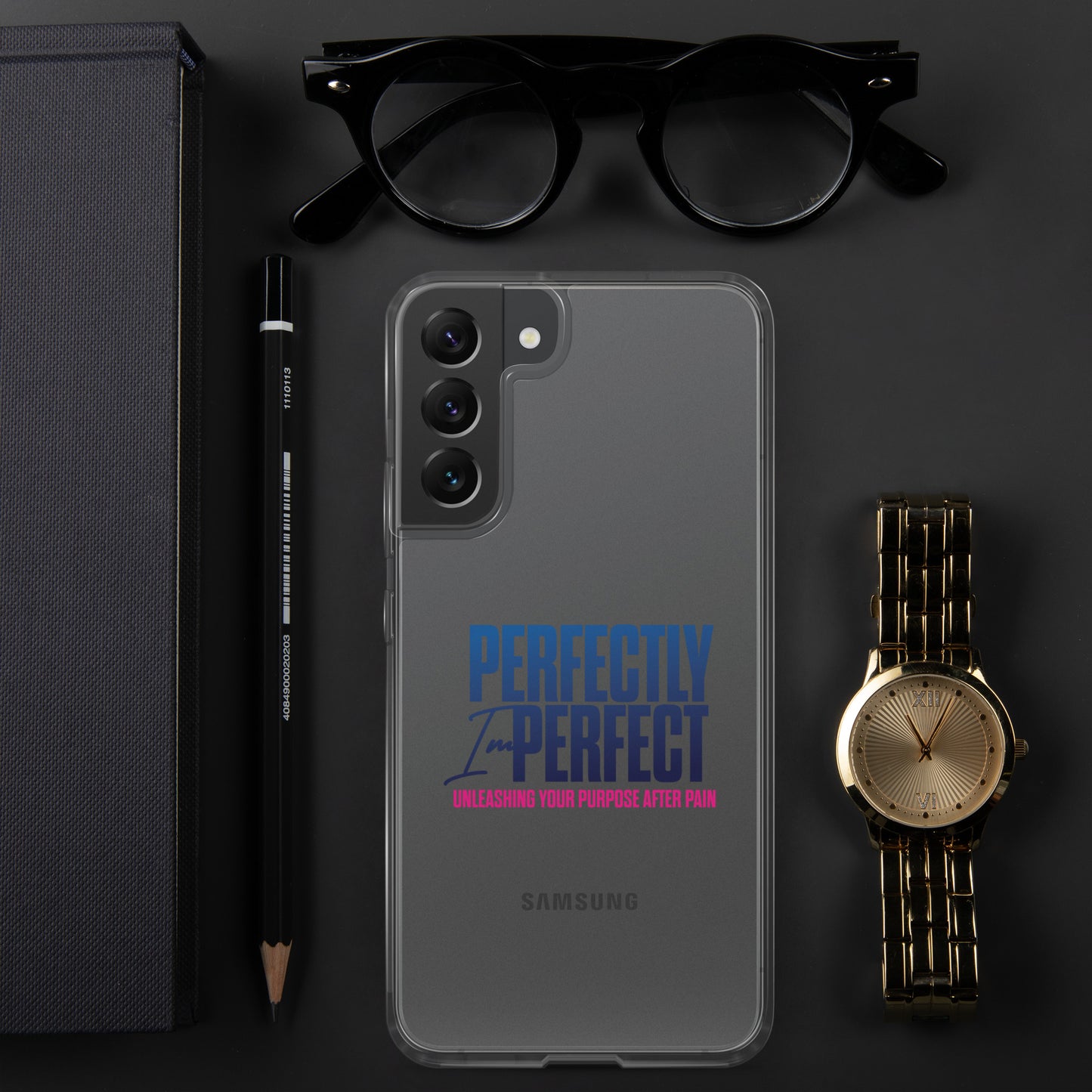 Perfectly Imperfect Clear Case for Samsung®