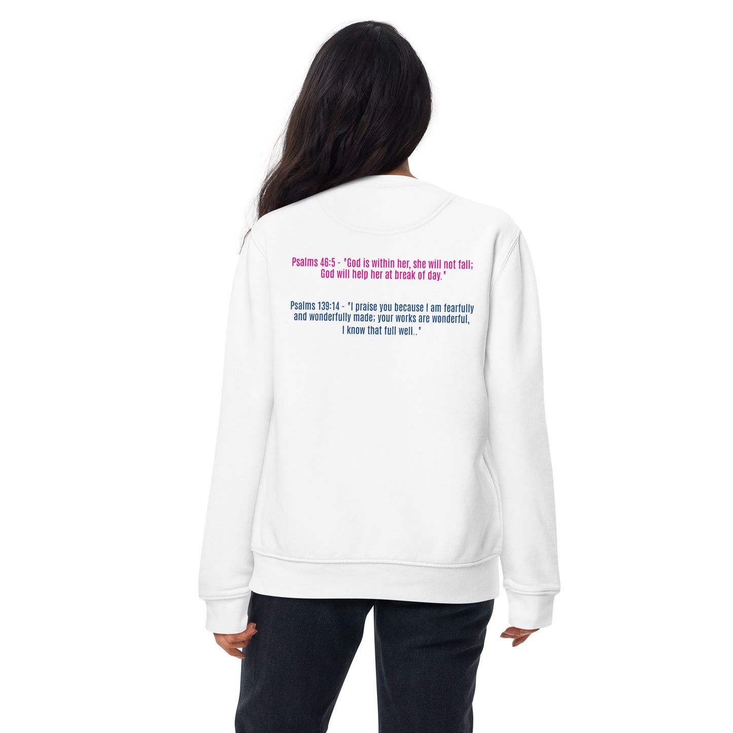 Perfectly Imperfect Sweatshirt Bible Scriptures