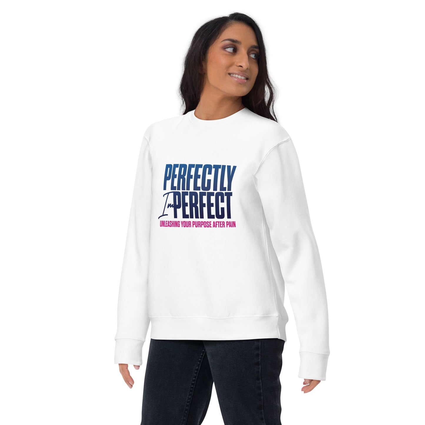 Perfectly Imperfect Sweatshirt Bible Scriptures