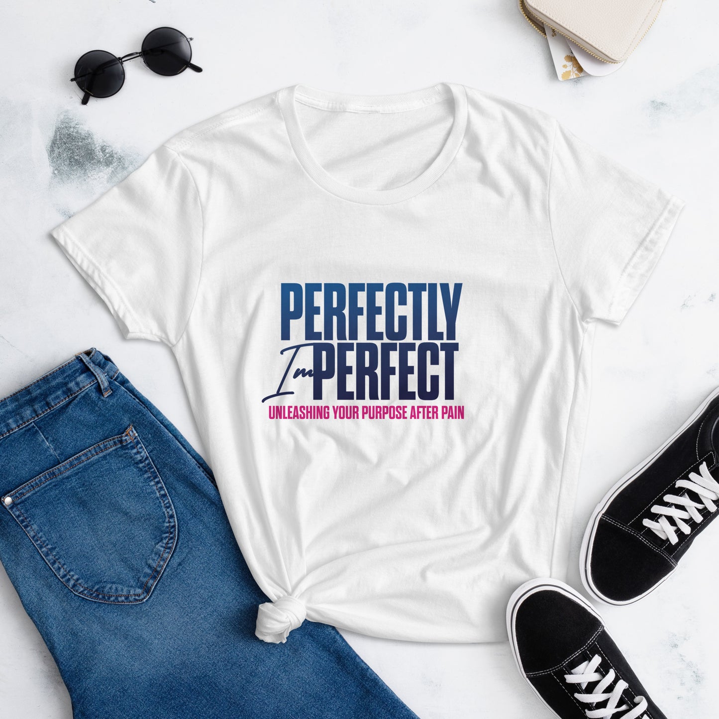 Perfectly Imperfect Women's short sleeve t-shirt