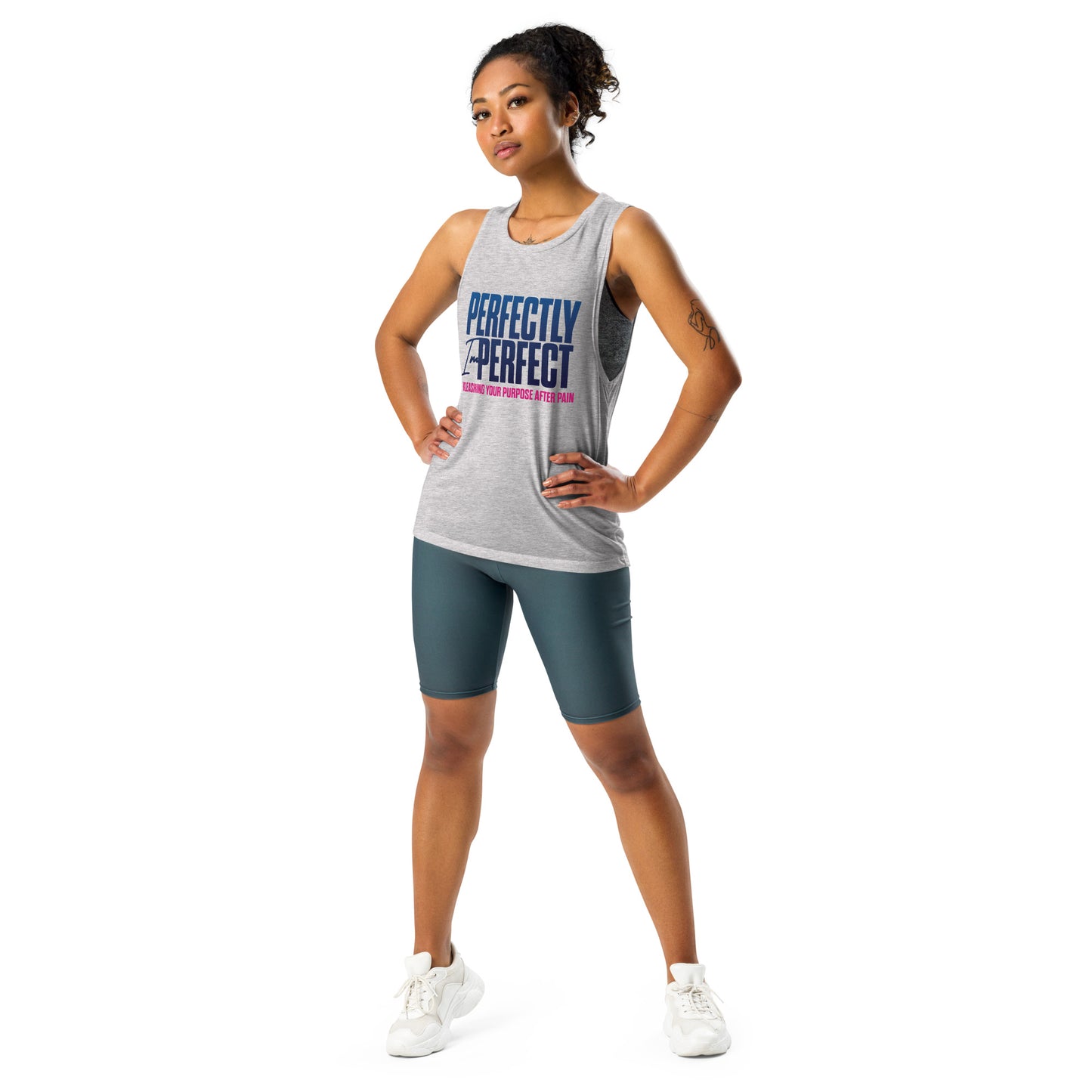 Perfectly Imperfect Ladies’ Muscle Tank