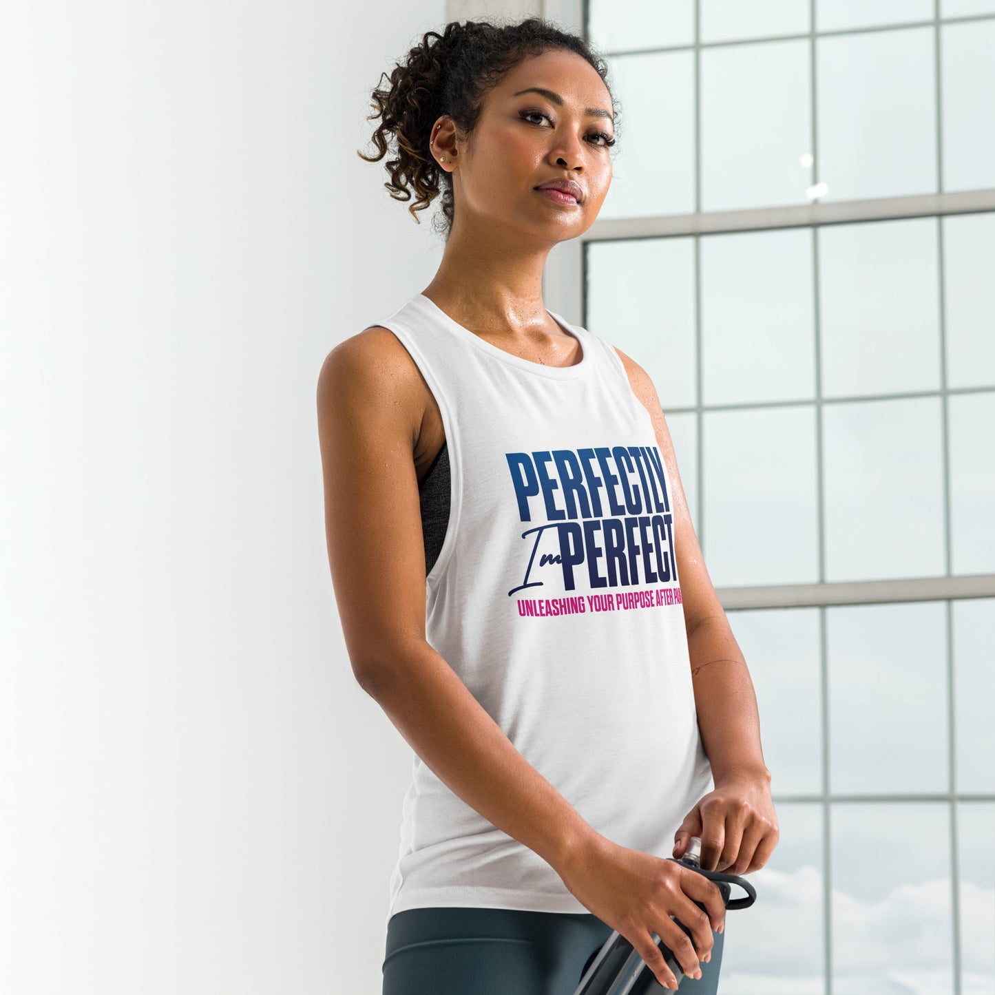 Perfectly Imperfect Ladies’ Muscle Tank