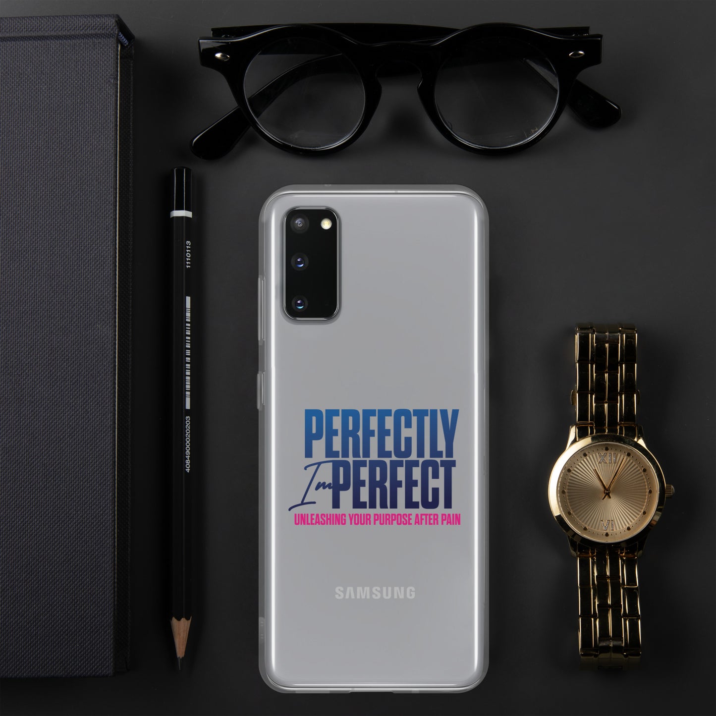 Perfectly Imperfect Clear Case for Samsung®