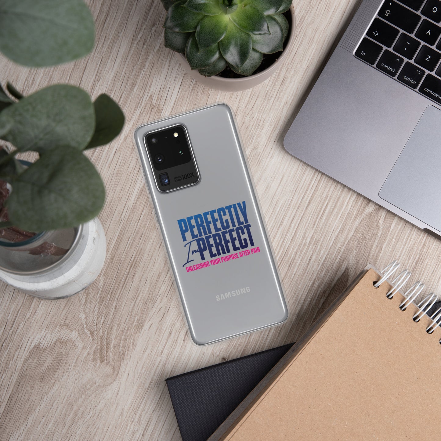 Perfectly Imperfect Clear Case for Samsung®