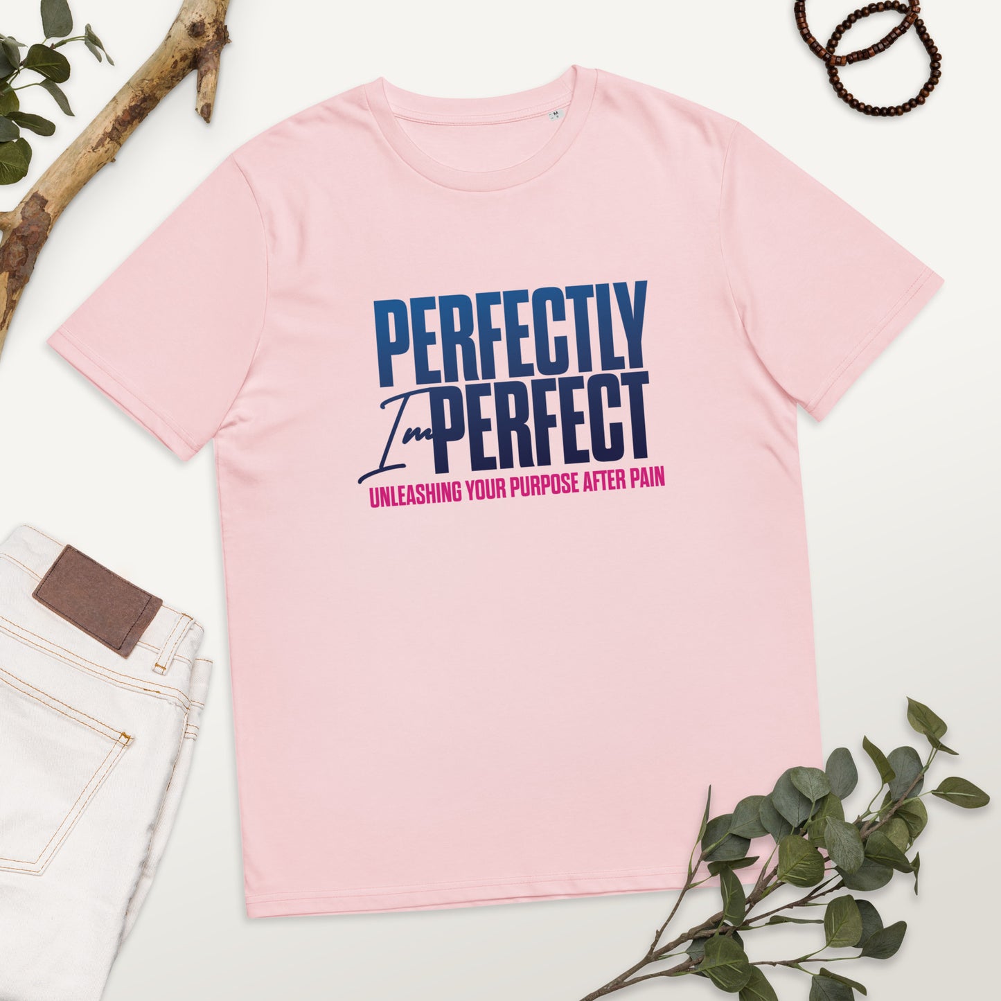 Perfectly Imperfect Unisex organic cotton t-shirt
